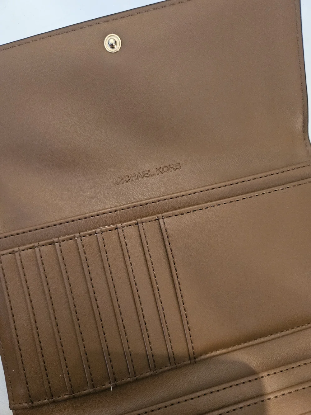 Michael Kors Brown Monogram Wallet